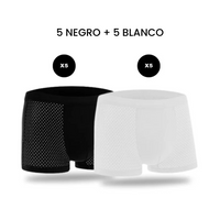 5x Negro + 5x Blanco